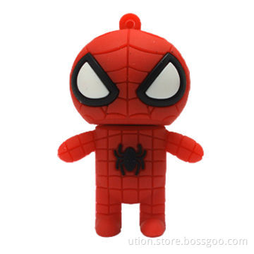 Cartoon PVC USB Flash Drive with Password and Bootable Functions, DreamWorks Cartoon Products